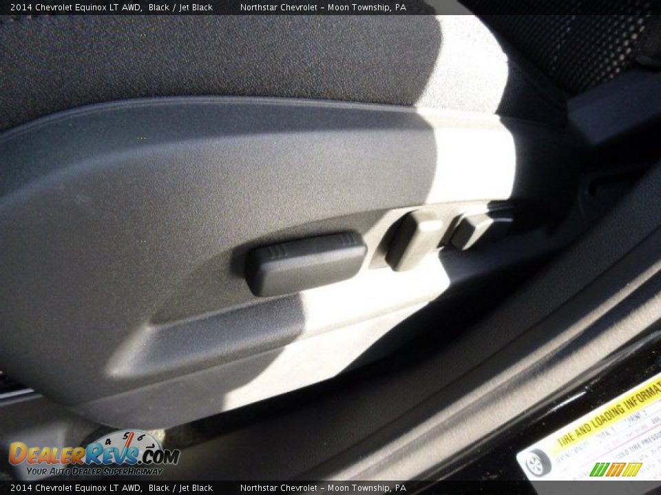 2014 Chevrolet Equinox LT AWD Black / Jet Black Photo #14