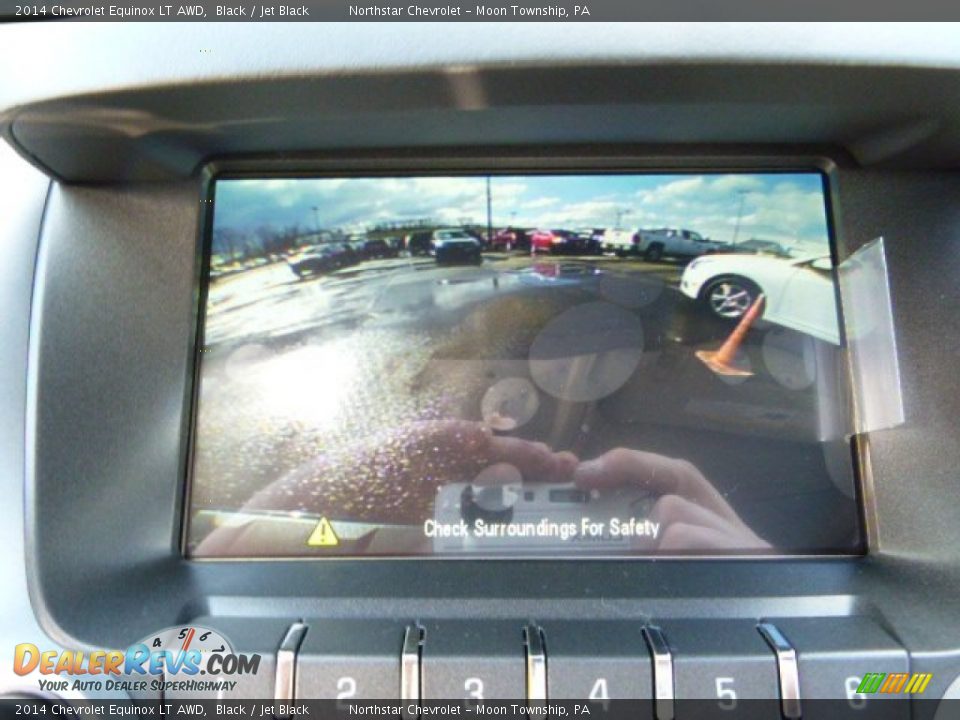 2014 Chevrolet Equinox LT AWD Black / Jet Black Photo #16