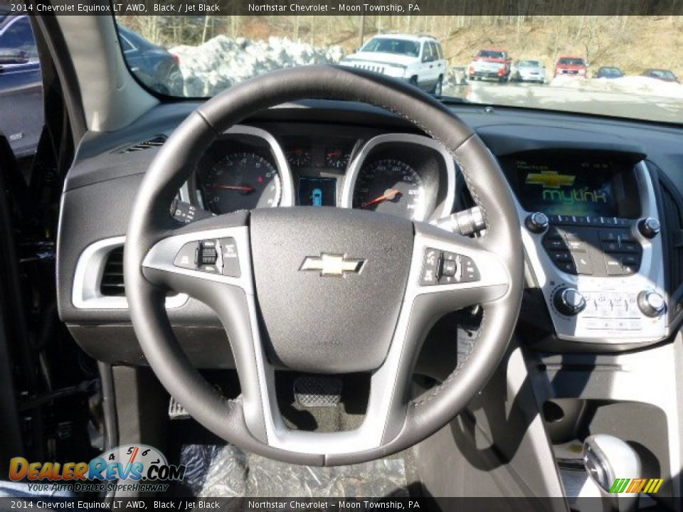 2014 Chevrolet Equinox LT AWD Black / Jet Black Photo #18