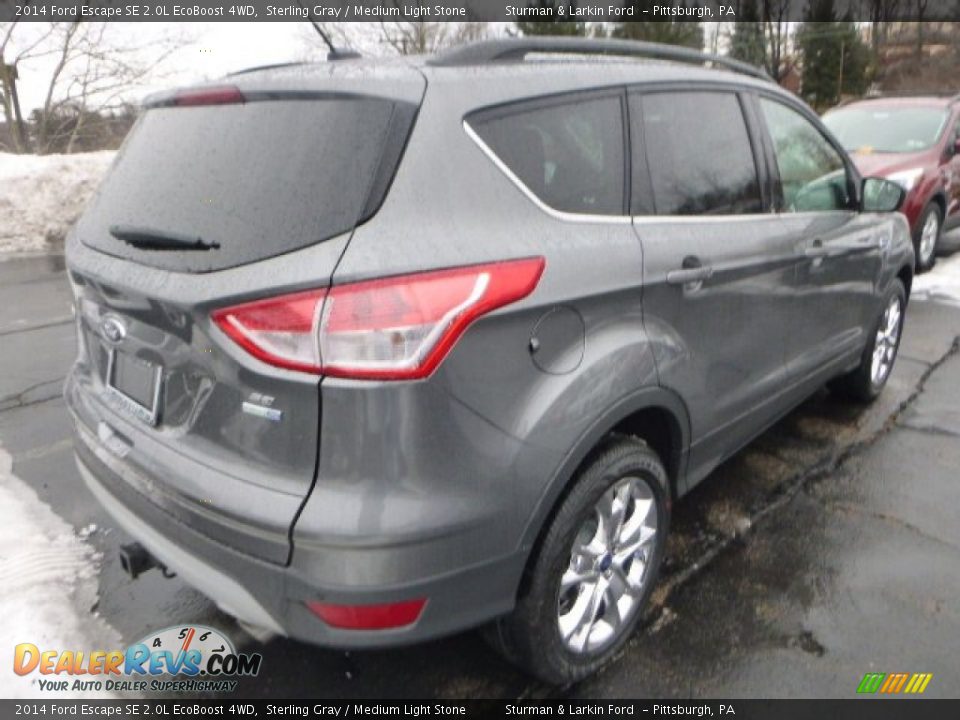 2014 Ford Escape SE 2.0L EcoBoost 4WD Sterling Gray / Medium Light Stone Photo #2