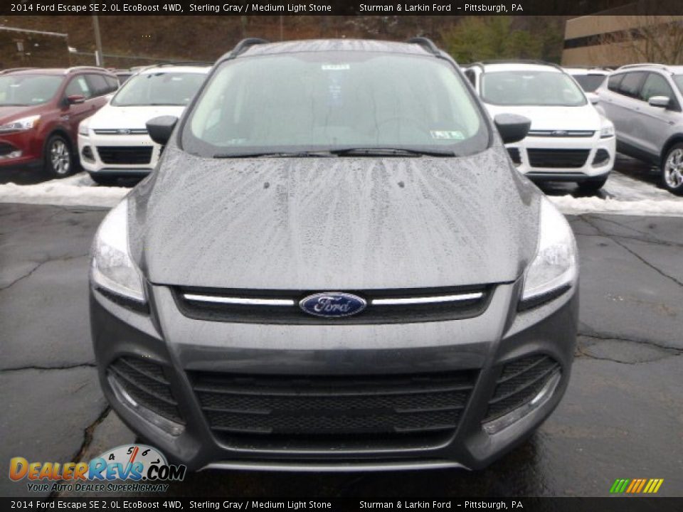 2014 Ford Escape SE 2.0L EcoBoost 4WD Sterling Gray / Medium Light Stone Photo #6