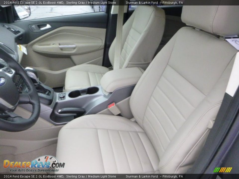 2014 Ford Escape SE 2.0L EcoBoost 4WD Sterling Gray / Medium Light Stone Photo #8