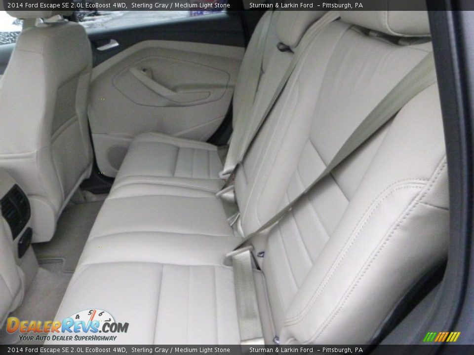 2014 Ford Escape SE 2.0L EcoBoost 4WD Sterling Gray / Medium Light Stone Photo #9