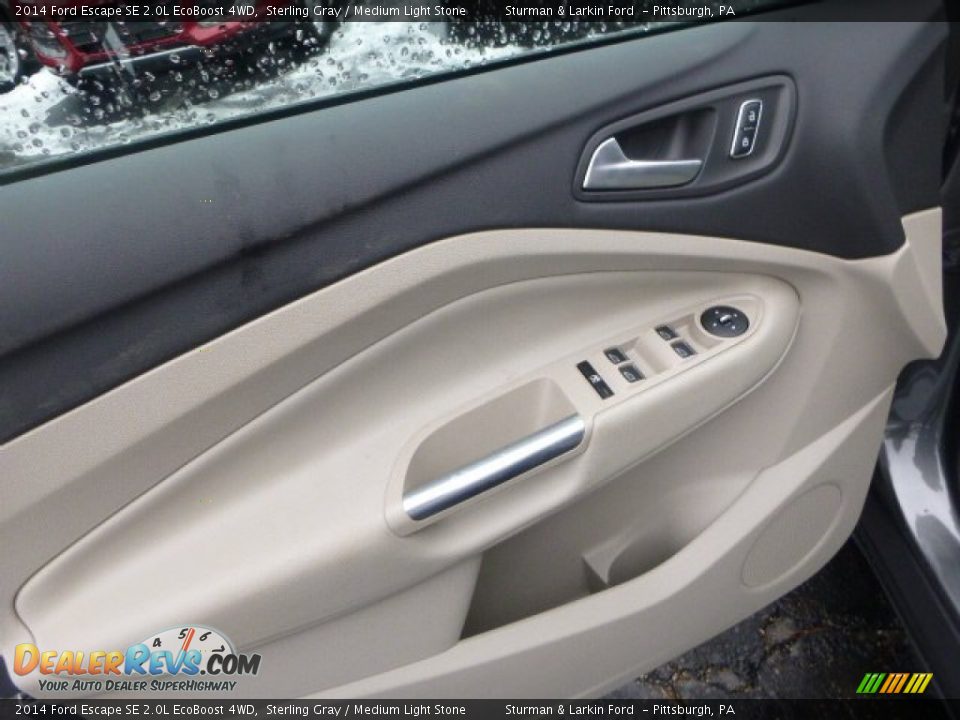 2014 Ford Escape SE 2.0L EcoBoost 4WD Sterling Gray / Medium Light Stone Photo #11