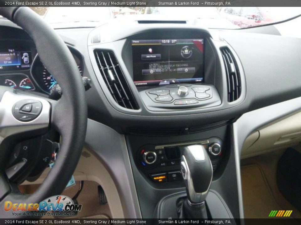 2014 Ford Escape SE 2.0L EcoBoost 4WD Sterling Gray / Medium Light Stone Photo #12