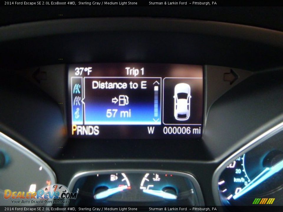 2014 Ford Escape SE 2.0L EcoBoost 4WD Sterling Gray / Medium Light Stone Photo #13