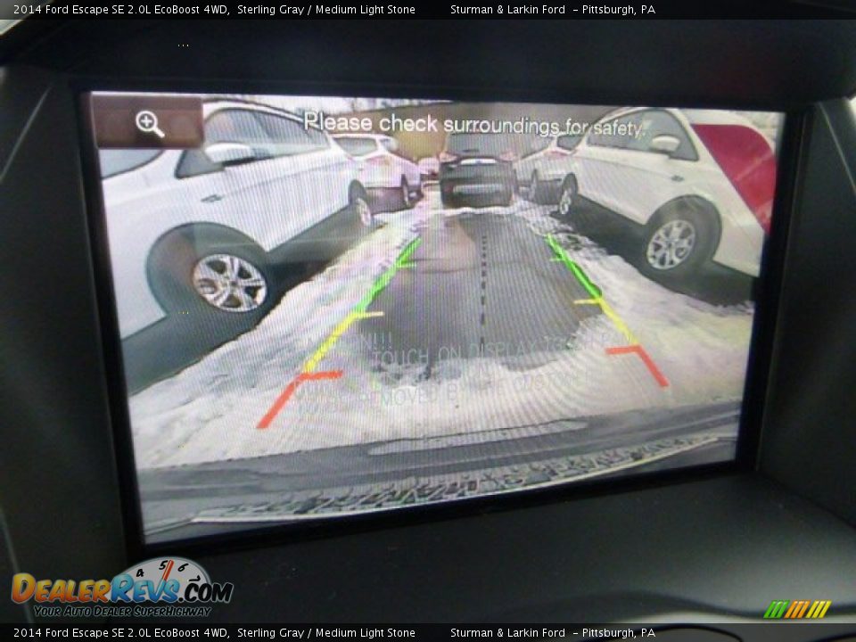 2014 Ford Escape SE 2.0L EcoBoost 4WD Sterling Gray / Medium Light Stone Photo #14
