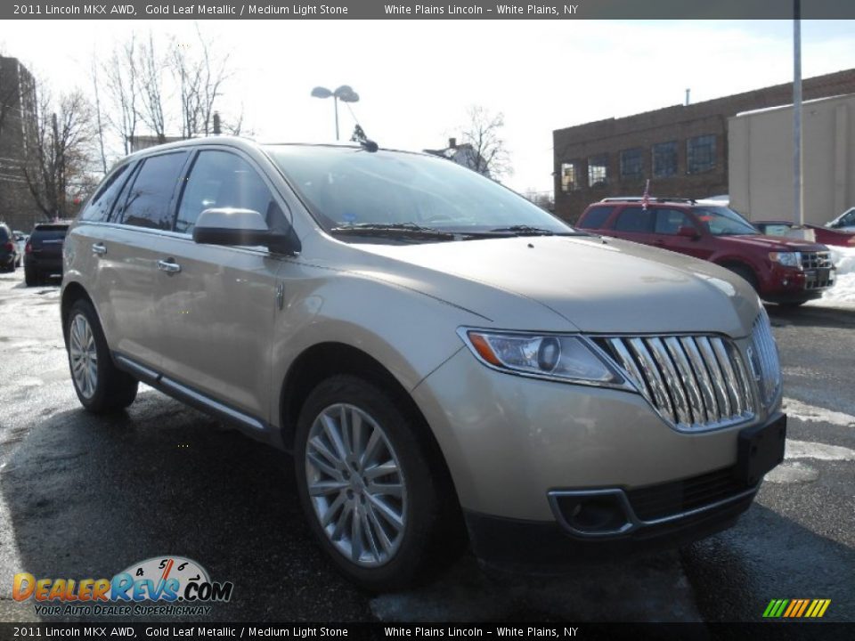 2011 Lincoln MKX AWD Gold Leaf Metallic / Medium Light Stone Photo #1
