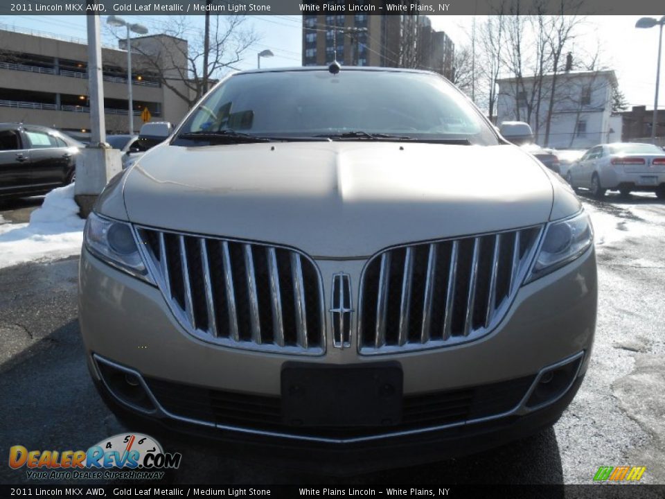 2011 Lincoln MKX AWD Gold Leaf Metallic / Medium Light Stone Photo #2