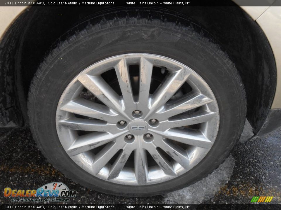 2011 Lincoln MKX AWD Gold Leaf Metallic / Medium Light Stone Photo #3