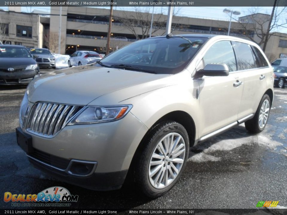 2011 Lincoln MKX AWD Gold Leaf Metallic / Medium Light Stone Photo #7