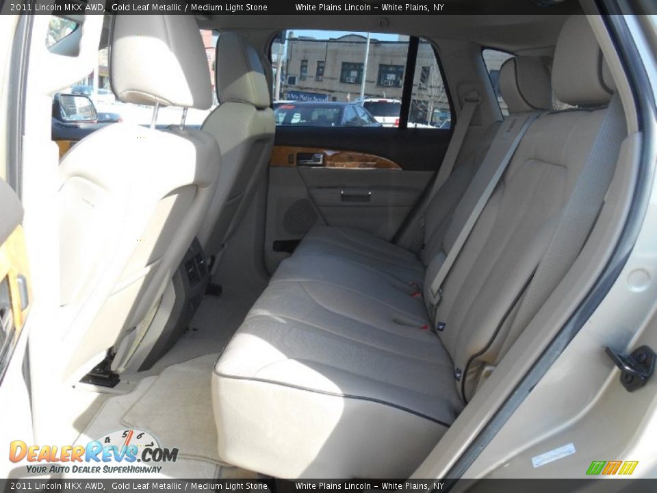 2011 Lincoln MKX AWD Gold Leaf Metallic / Medium Light Stone Photo #8