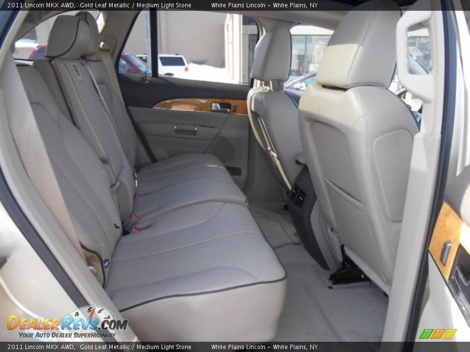 2011 Lincoln MKX AWD Gold Leaf Metallic / Medium Light Stone Photo #9