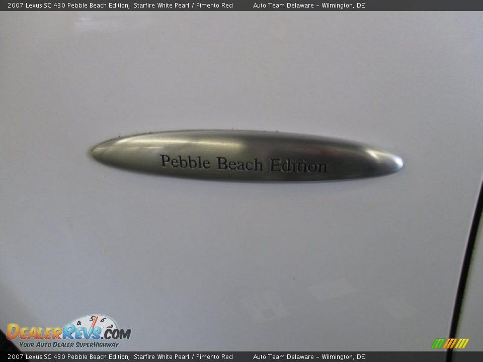 2007 Lexus SC 430 Pebble Beach Edition Logo Photo #14