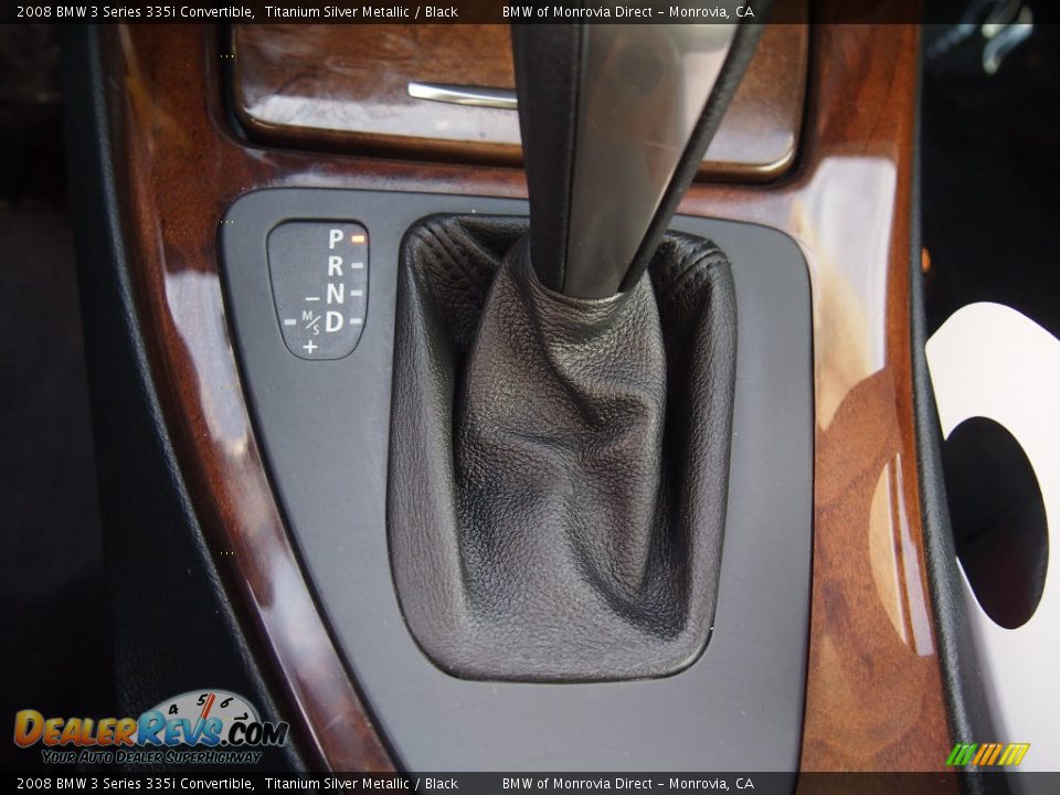 2008 BMW 3 Series 335i Convertible Titanium Silver Metallic / Black Photo #22