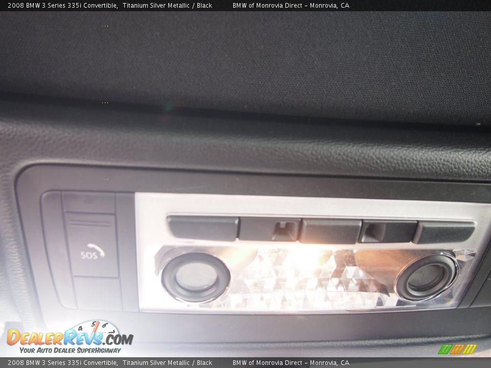 2008 BMW 3 Series 335i Convertible Titanium Silver Metallic / Black Photo #25