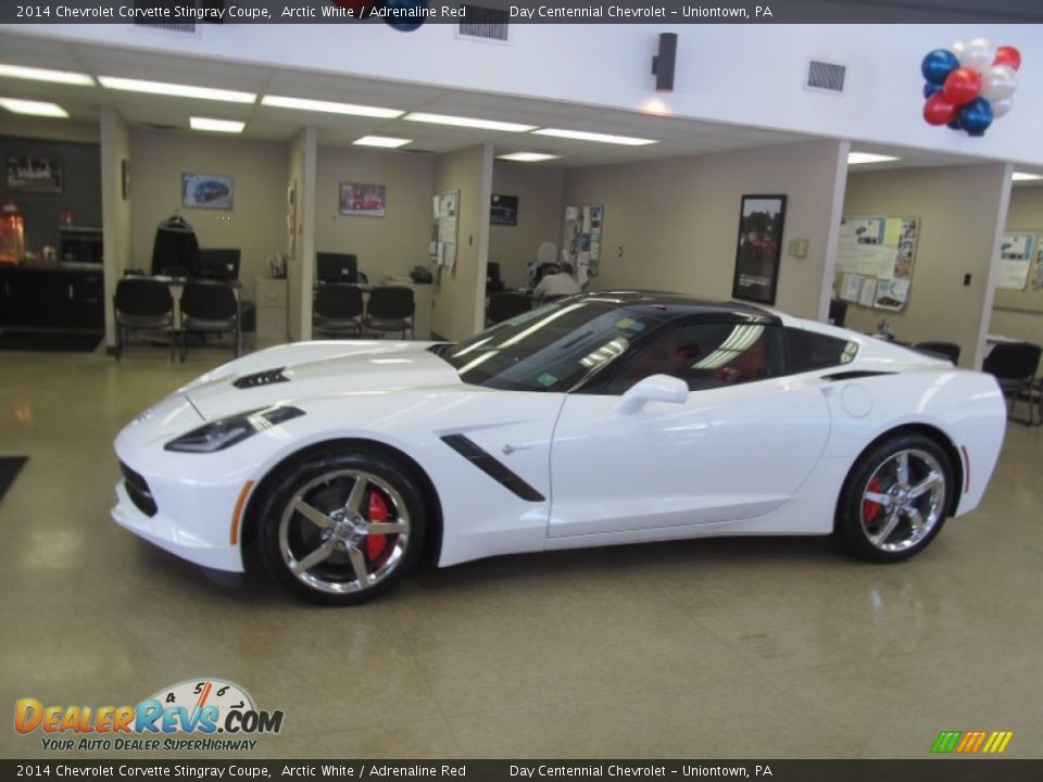 Arctic White 2014 Chevrolet Corvette Stingray Coupe Photo #2