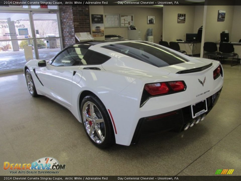 Arctic White 2014 Chevrolet Corvette Stingray Coupe Photo #4