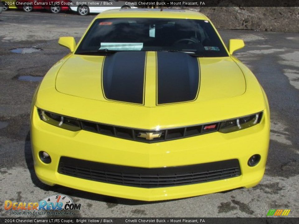 Bright Yellow 2014 Chevrolet Camaro LT/RS Coupe Photo #5