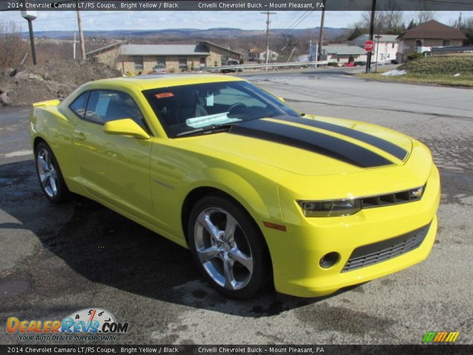 2014 Chevrolet Camaro LT/RS Coupe Bright Yellow / Black Photo #6