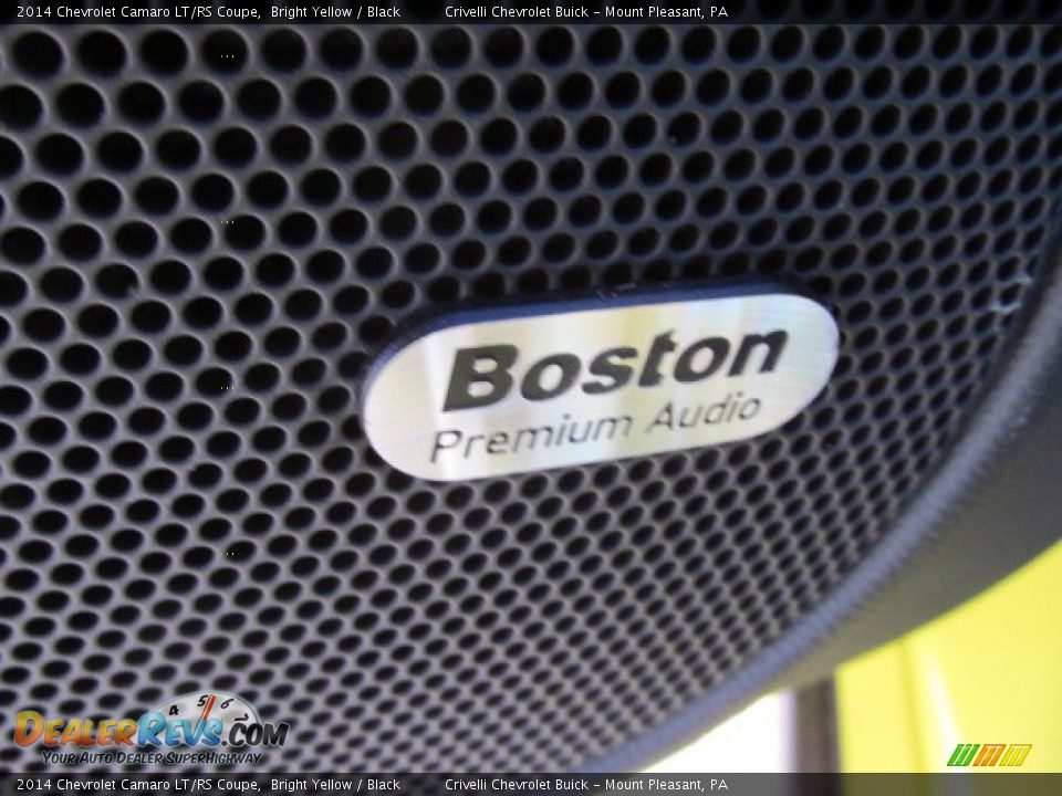 2014 Chevrolet Camaro LT/RS Coupe Bright Yellow / Black Photo #10