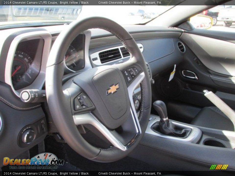 2014 Chevrolet Camaro LT/RS Coupe Bright Yellow / Black Photo #11