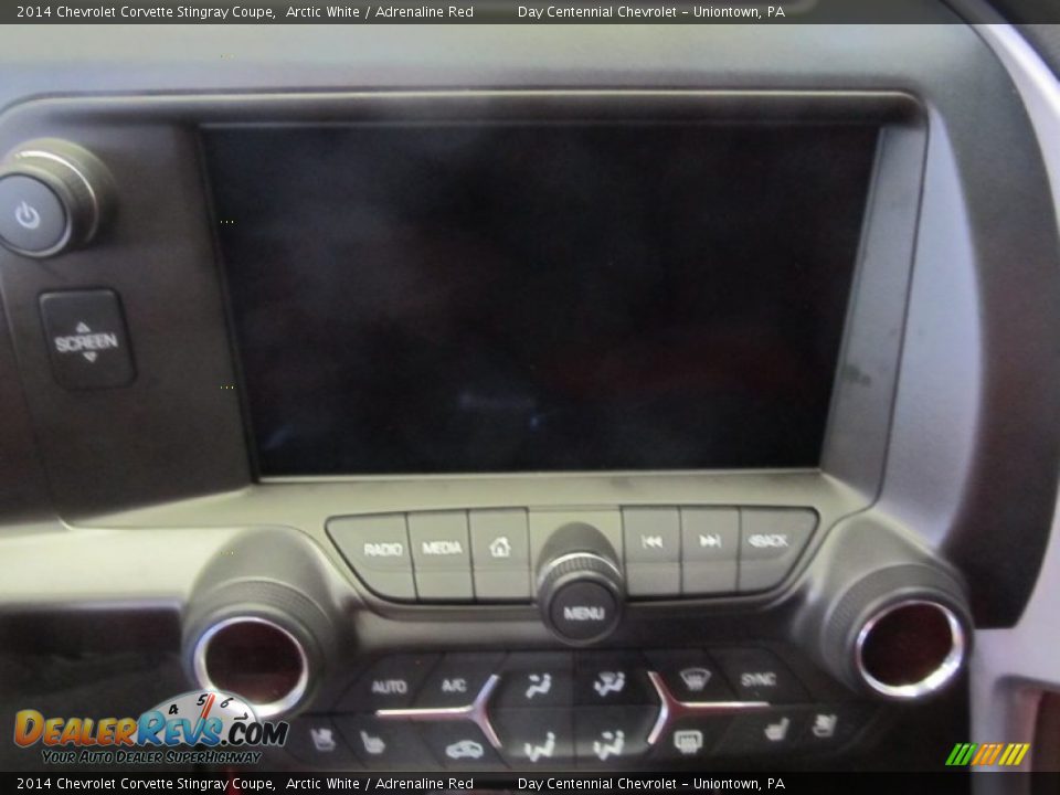 2014 Chevrolet Corvette Stingray Coupe Arctic White / Adrenaline Red Photo #16