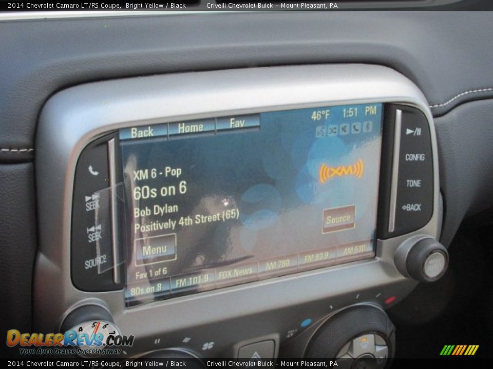 2014 Chevrolet Camaro LT/RS Coupe Bright Yellow / Black Photo #15