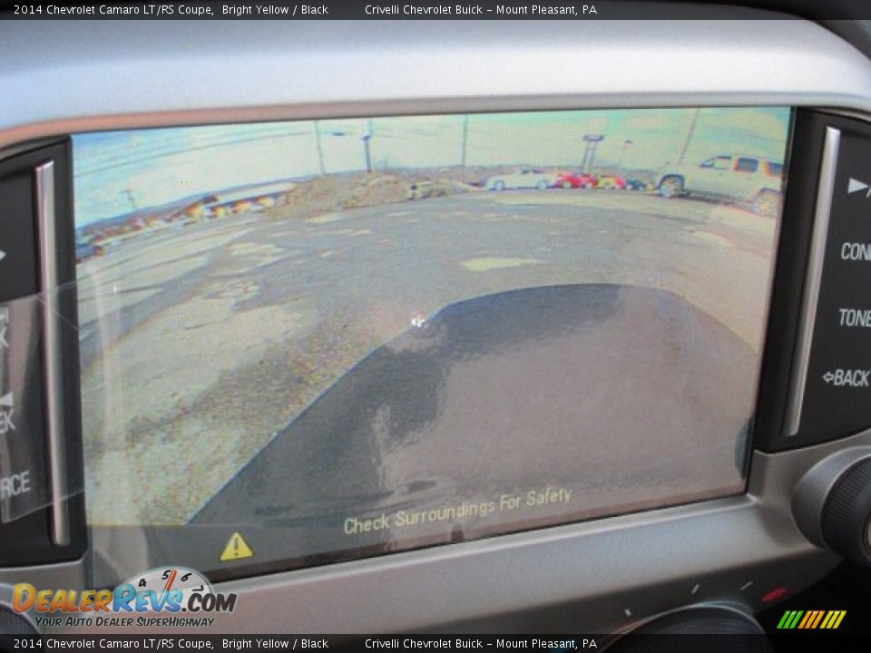 2014 Chevrolet Camaro LT/RS Coupe Bright Yellow / Black Photo #16