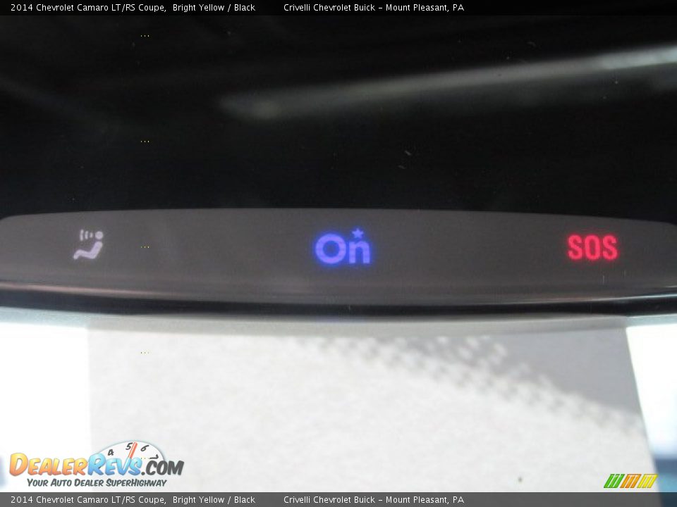 2014 Chevrolet Camaro LT/RS Coupe Bright Yellow / Black Photo #17
