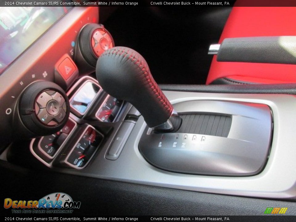 2014 Chevrolet Camaro SS/RS Convertible Shifter Photo #13