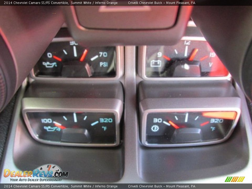 2014 Chevrolet Camaro SS/RS Convertible Gauges Photo #14