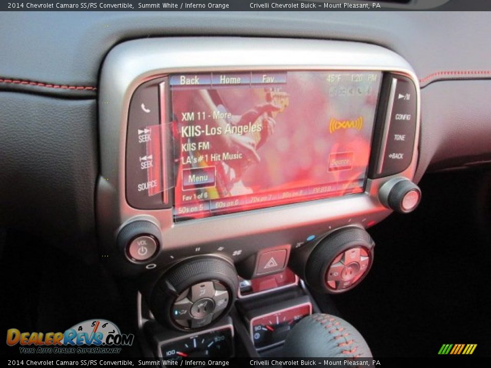 Controls of 2014 Chevrolet Camaro SS/RS Convertible Photo #15