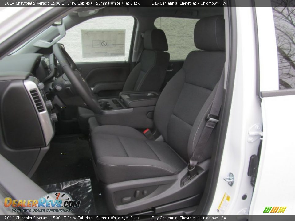 2014 Chevrolet Silverado 1500 LT Crew Cab 4x4 Summit White / Jet Black Photo #13
