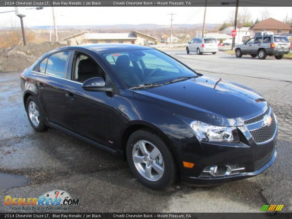 2014 Chevrolet Cruze LT Blue Ray Metallic / Jet Black Photo #5