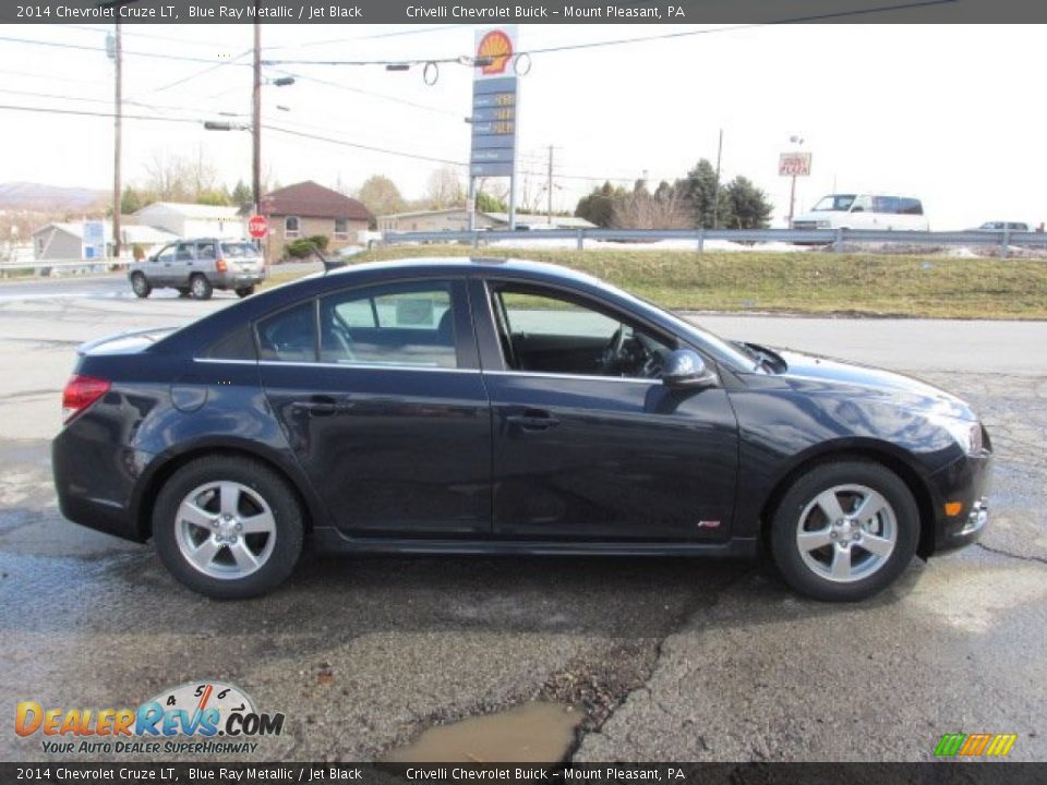 2014 Chevrolet Cruze LT Blue Ray Metallic / Jet Black Photo #6