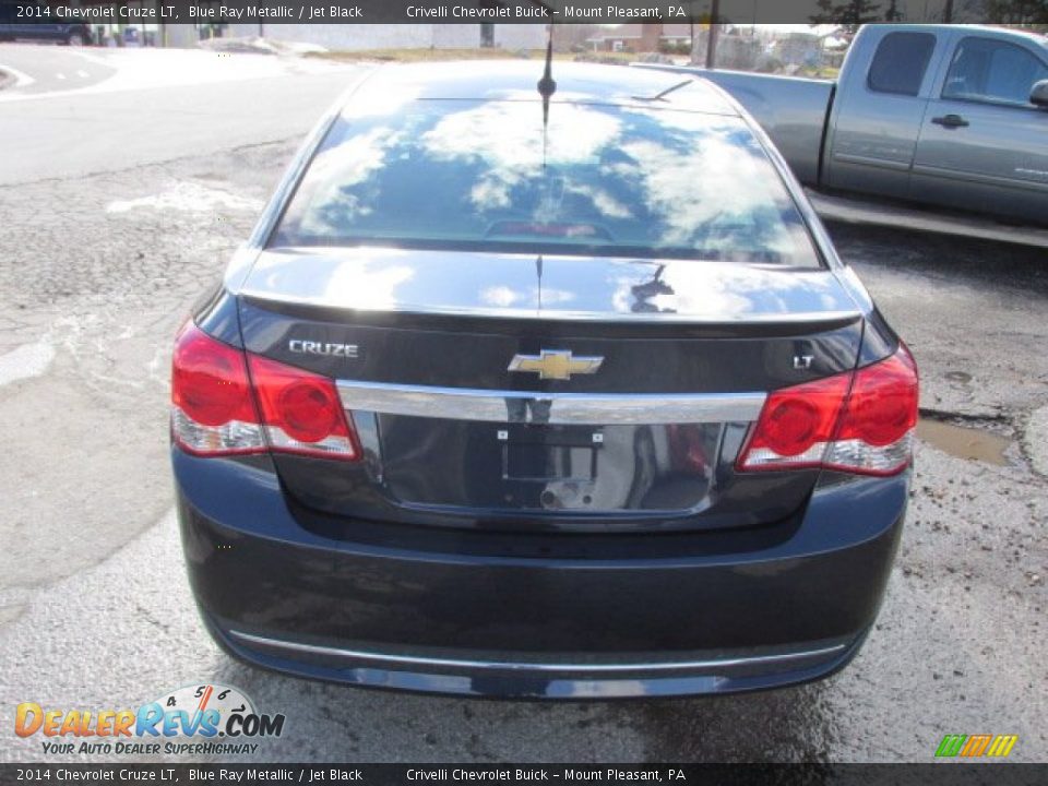 2014 Chevrolet Cruze LT Blue Ray Metallic / Jet Black Photo #7