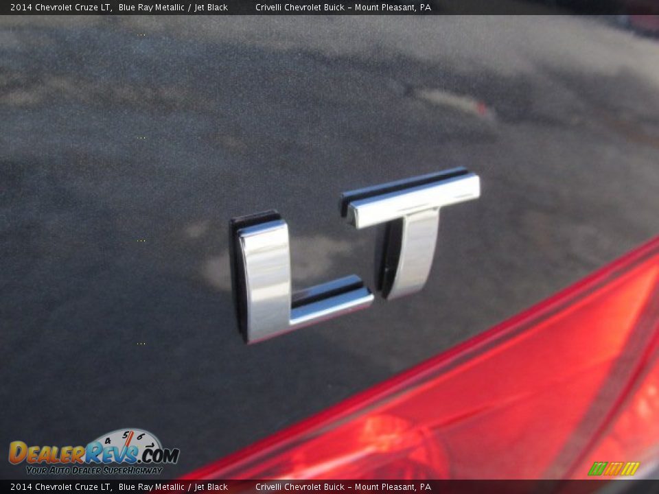 2014 Chevrolet Cruze LT Blue Ray Metallic / Jet Black Photo #8