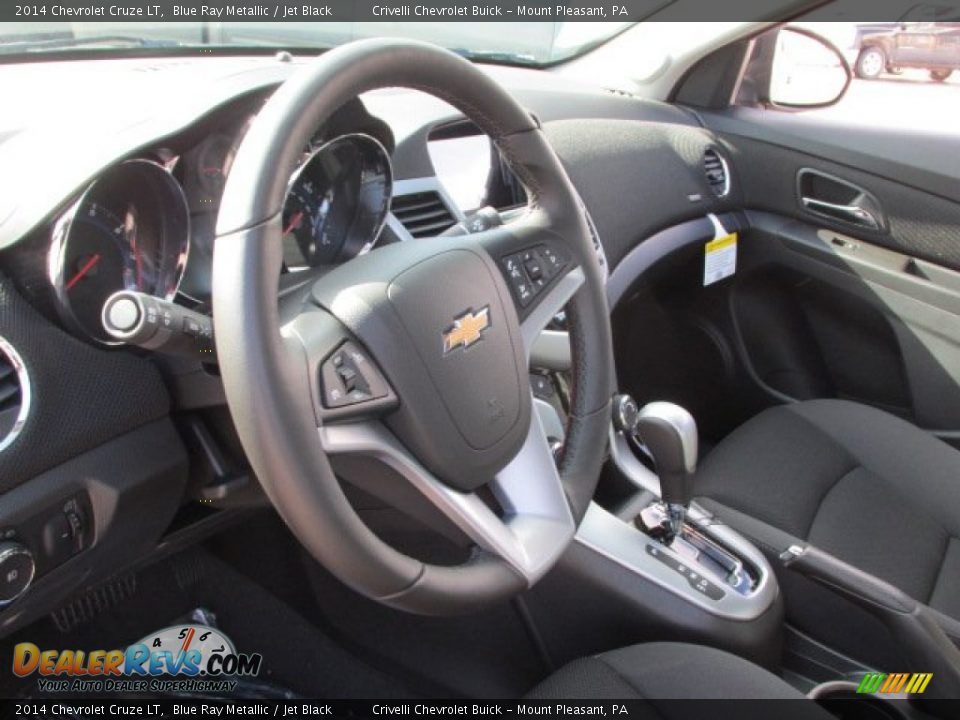 2014 Chevrolet Cruze LT Blue Ray Metallic / Jet Black Photo #10