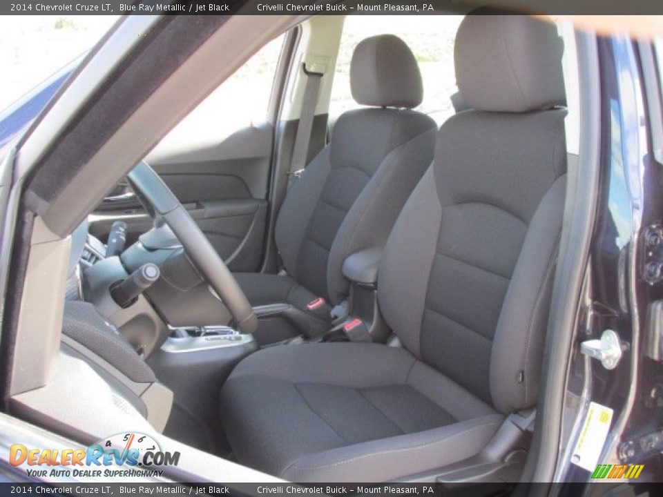 2014 Chevrolet Cruze LT Blue Ray Metallic / Jet Black Photo #11