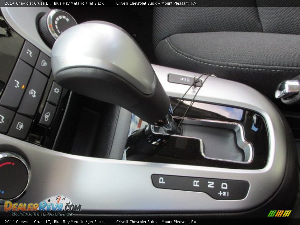 2014 Chevrolet Cruze LT Blue Ray Metallic / Jet Black Photo #13
