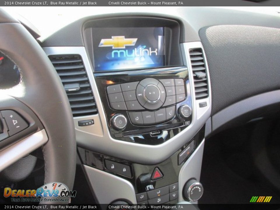 2014 Chevrolet Cruze LT Blue Ray Metallic / Jet Black Photo #14
