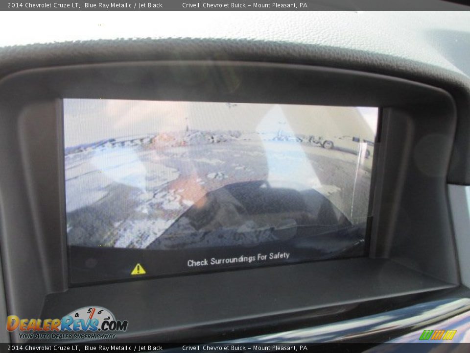 2014 Chevrolet Cruze LT Blue Ray Metallic / Jet Black Photo #16
