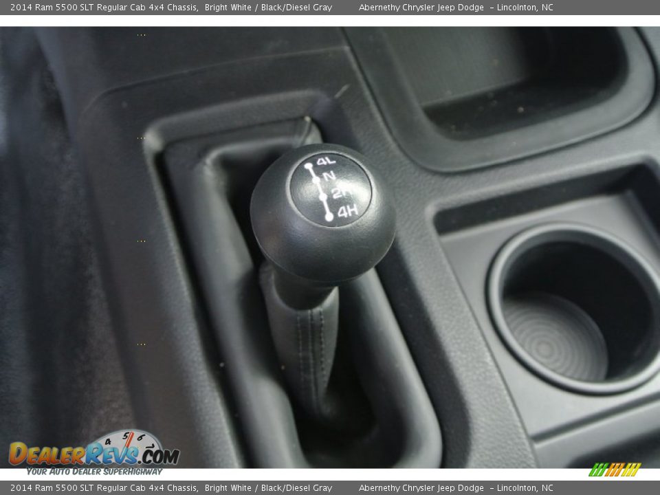 2014 Ram 5500 SLT Regular Cab 4x4 Chassis Bright White / Black/Diesel Gray Photo #13