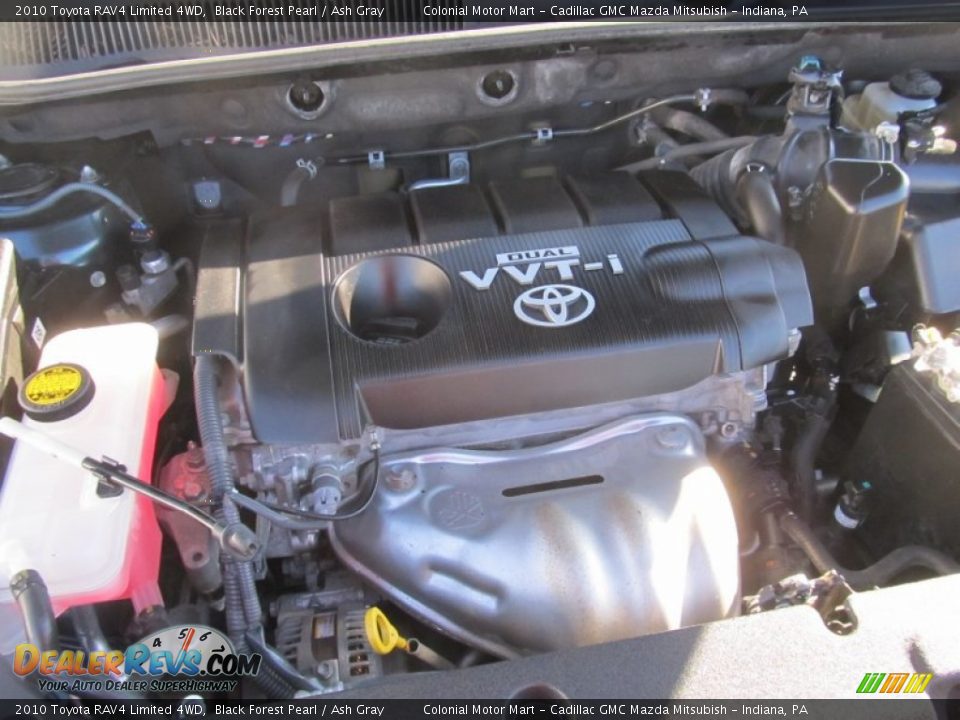 2010 Toyota RAV4 Limited 4WD Black Forest Pearl / Ash Gray Photo #11