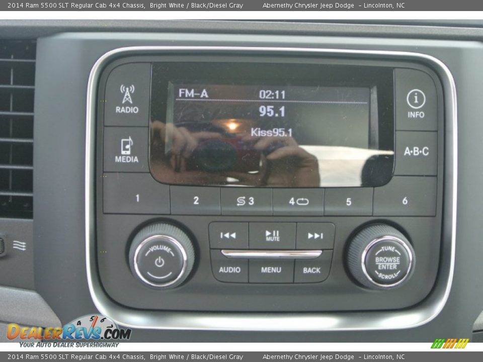 Audio System of 2014 Ram 5500 SLT Regular Cab 4x4 Chassis Photo #15