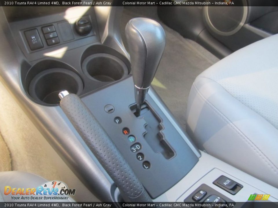 2010 Toyota RAV4 Limited 4WD Black Forest Pearl / Ash Gray Photo #18
