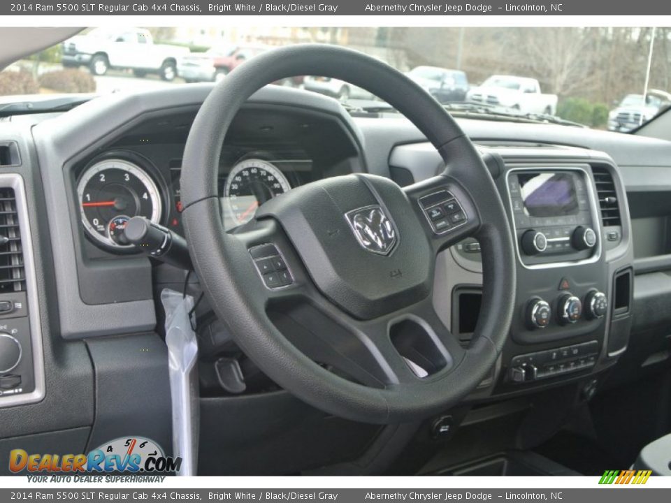 2014 Ram 5500 SLT Regular Cab 4x4 Chassis Steering Wheel Photo #25