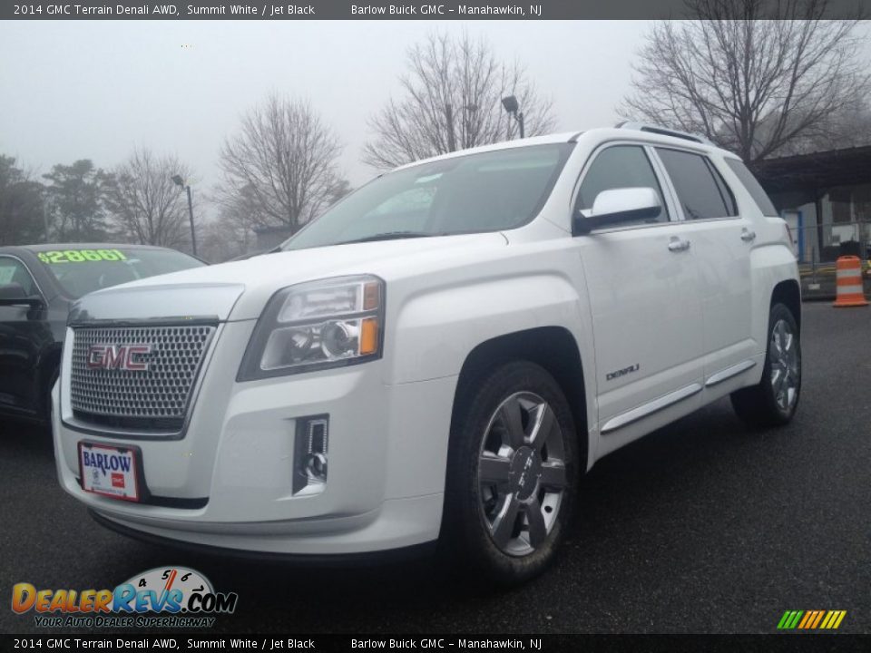 2014 GMC Terrain Denali AWD Summit White / Jet Black Photo #1