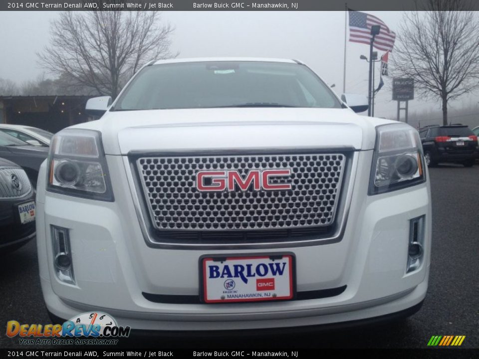 2014 GMC Terrain Denali AWD Summit White / Jet Black Photo #2